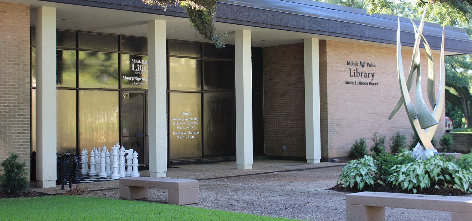 Monte L. Moorer Spring Hill Branch Library on McGregor Ave
