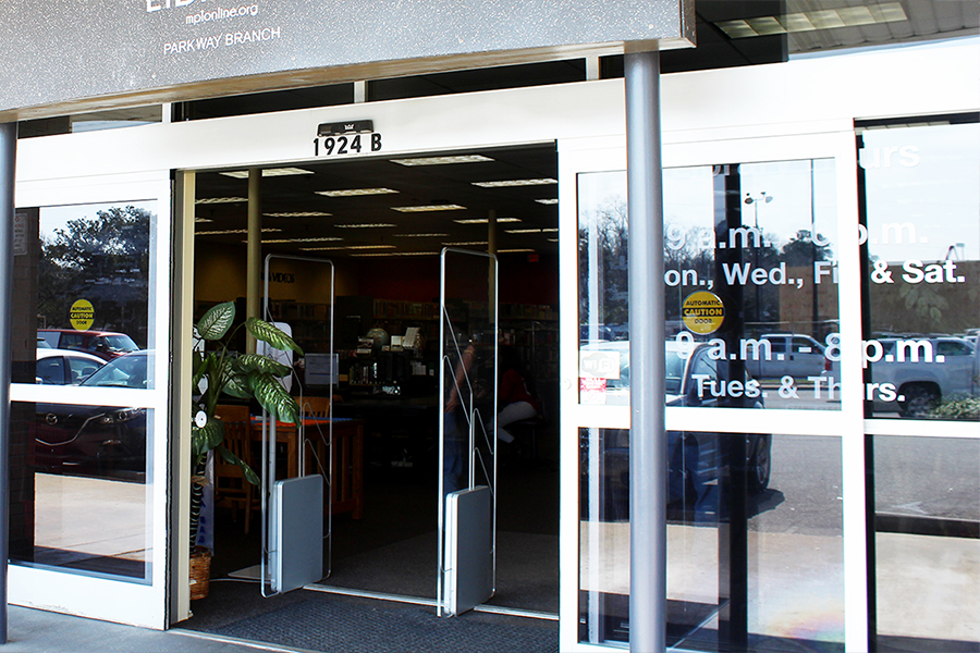 Parkway Branch Library entrance