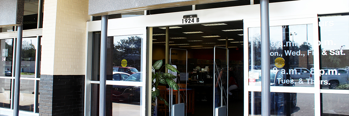 Parkway Branch Library building entrance
