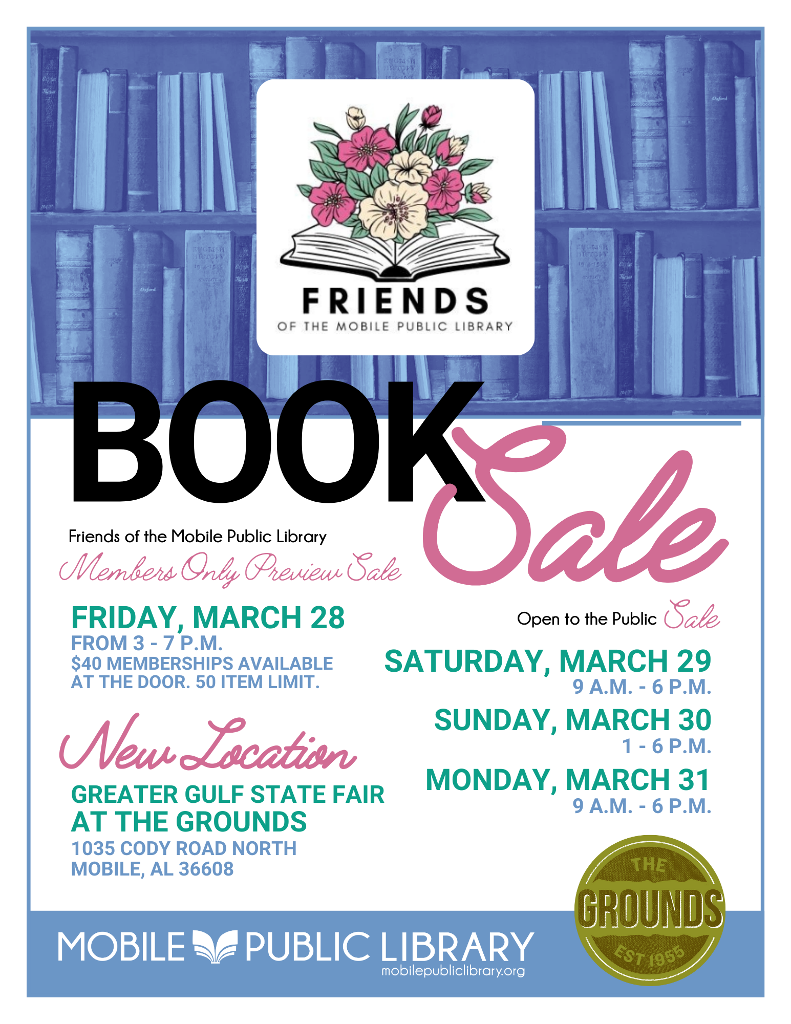 2025 Friends of the Library Book Sale