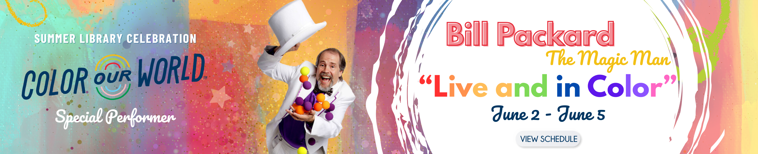 SLC Performer Bill Packard June 2 - 5 2025