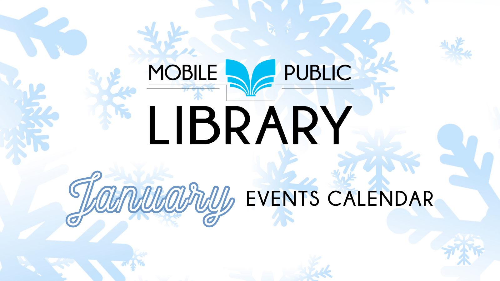 January Events Calendar