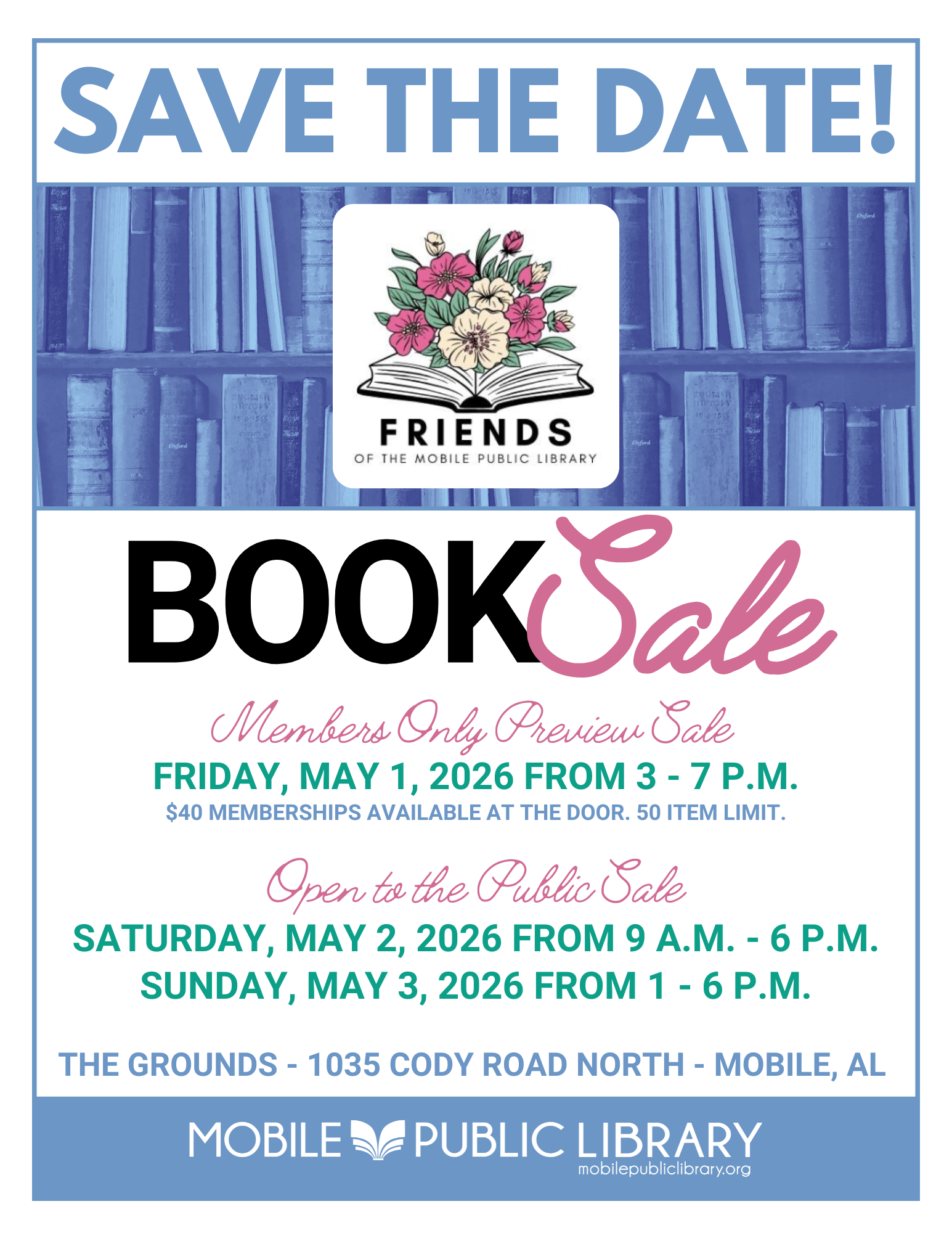 Book Sale 2026 Flyer