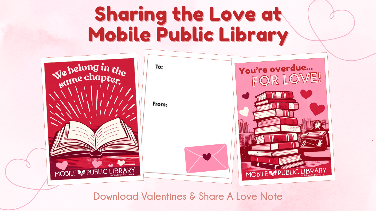 Sharing the Love at Mobile Public Library