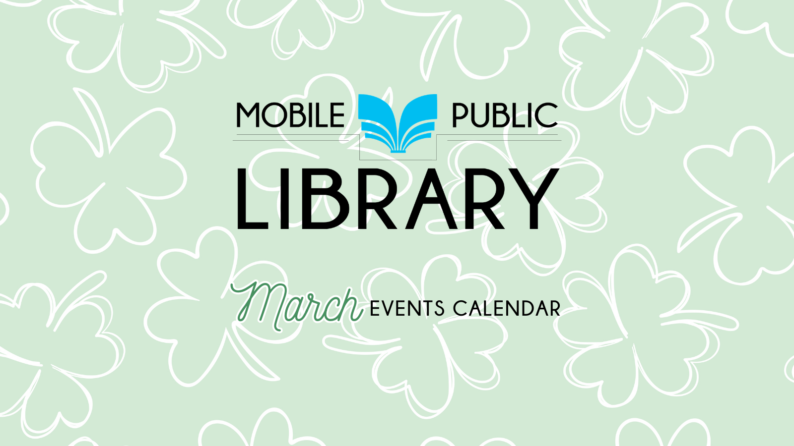 March Events calendar image banner