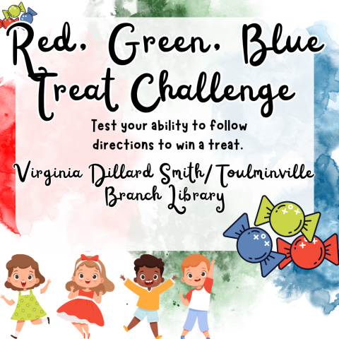 [TVLE] Red, Green, Blue Treat Challenge 