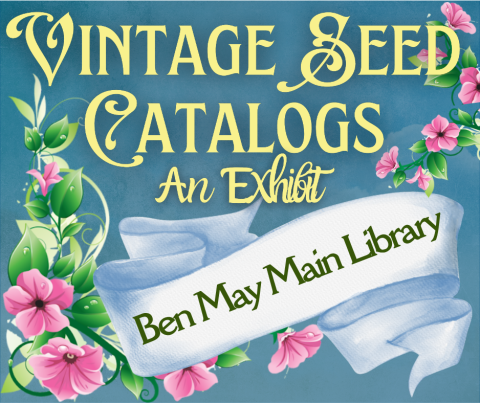 vintage seed catalog at Main