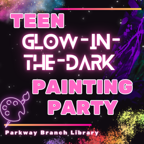 Teen Glow-in-the-Dark Painting Party