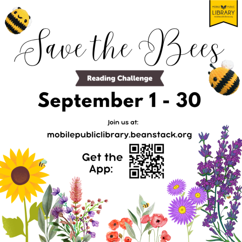 Save the Bees Beanstack Reading Challenge