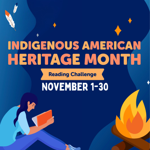 Indigenous American Heritage Month Reading Challenge Calendar
