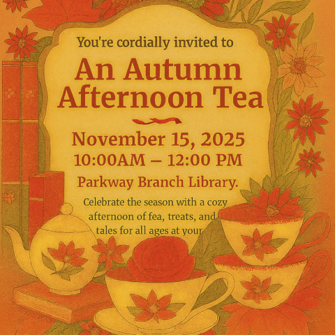 Autumn Afternoon Tea 