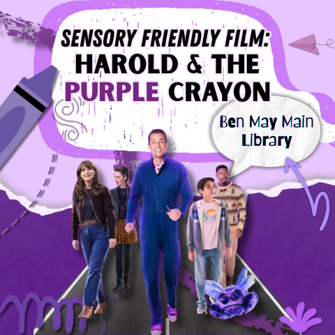 Sensory Friendly Film Harold & the Purple Crayon