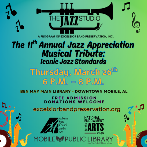 Excelsior Band Preservation Celebrates The 11th Annual Jazz Appreciation Musical Tribute: Inonic Jazz Standards
