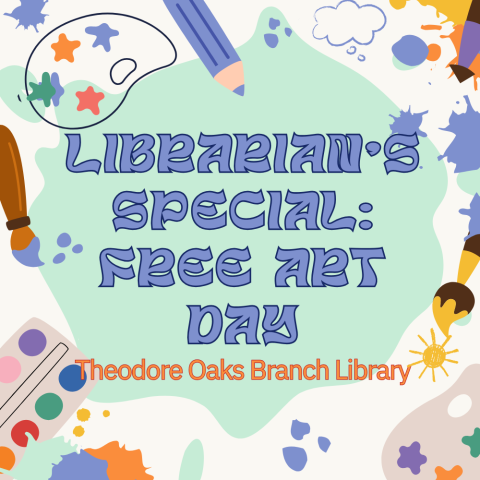 Librarian's Special: Free Art Day