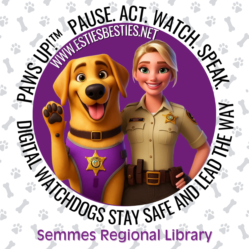 "PAWS Up!™️ Online Every Time: Pause, Act, Watch, Speak."