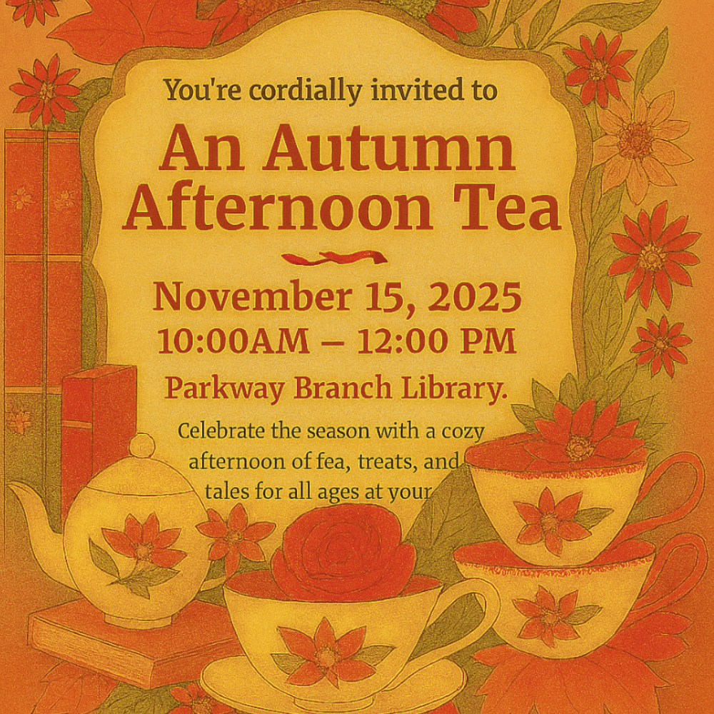 Autumn Afternoon Tea 