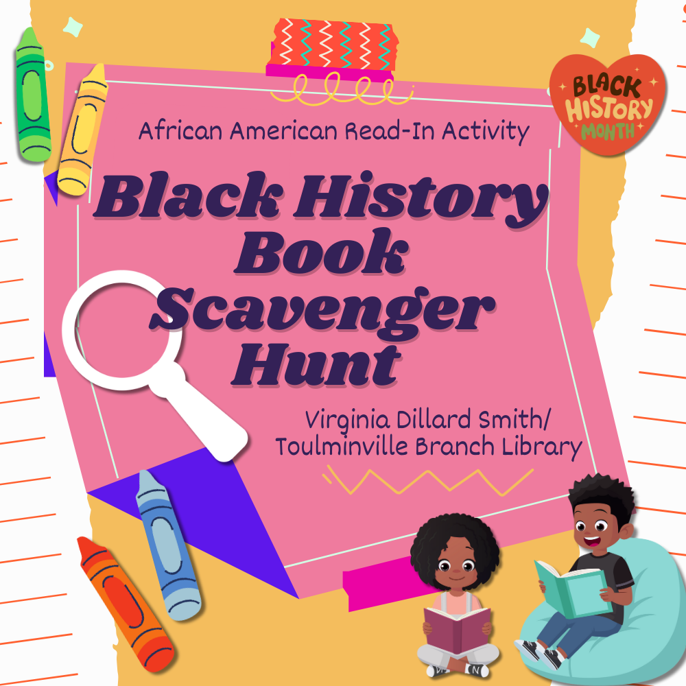 Black History Book Scavenger Hunt